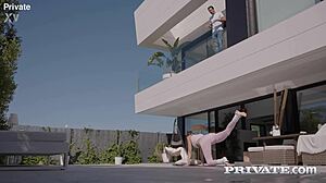 Rossa Vaxx's Passionate Anal Creampie with Stepbrother Shocks Her Ex