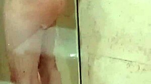 spying on neighbor showering got us so hot i blew my load watching