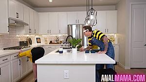 Stepmom's Taboo Anal Pound in April Fools Prank Reality