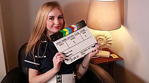 british 18 year old in lingerie rims cock then takes hard creampie pounding