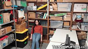 Mighty Fine Teen Tory Bellamy Rides Dick as Thief