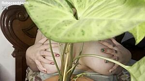 big natural tits wiggle temptingly for playful tease