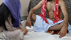 impostor baba pounds hot indian bhabhi pussy hard