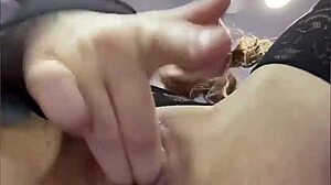 Close-Up BBW Creampie Fingering Wet Pussy Orgasm