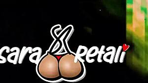 wanna see tinder babe sara retali take sam bourne's bareback vaginal creampie load?