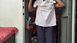 Indian Couple's Passionate Fuck Echoes Hindi Moans