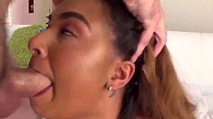 big tits latinas gag on monster cocks in hardcore anal