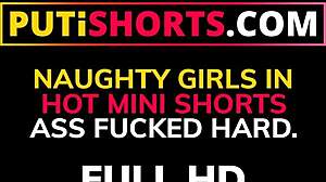 Naughty Petite Euro Babe Tricks Neighbor Into Rough Ass-To-Mouth