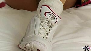 Jasmine Jade Shoves BBC Dildo Balls-Deep In Her Ass!