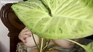 big natural tits wiggle temptingly for playful tease