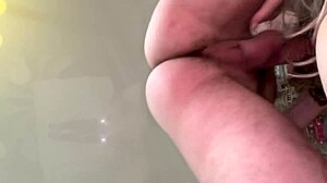 big stepmom moans loud sucking dick then anal pounded hard