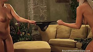 naked lesbians tease whip and dominate each other hard