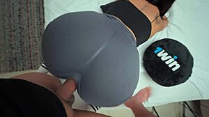 I Exercise My Huge Latina Ass Nightly Bent Over Neighbor's Cock!
