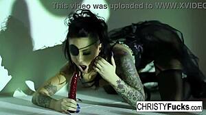 oh man christy mack's pirate ass and tight wet pussy feel amazing to play with