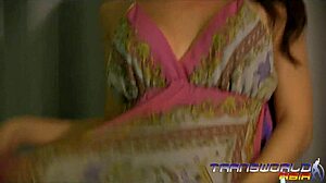Cute Asian Tranny Dances Seductively Before Touching Herself