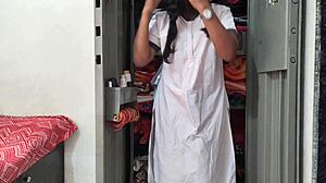 Indian Couple's Passionate Fuck Echoes Hindi Moans