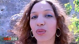 Young Arab Squirts Hard From Rough Outdoor Pussy Fuck