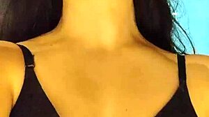 POV Debora Mendes Sloppy Oral Black Panties Creampie