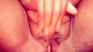 wet chubby indian desi bhabhi masturbates juicy pussy on fat monster cock