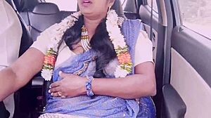 dirty indian aunty's car sex moans drive me wild