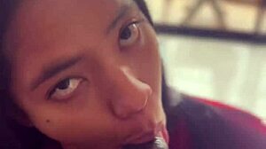 Amateur Wife Devours Neighbor's Huge Cock in Cuckold Action Nysdel