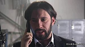 your husband watch me choke gag on dick while anal banging my huge tits?