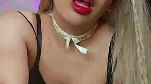 hot latex transsexual rica bebe teases hard 😈💋