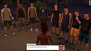 lets play midnight ride storyteller dlc ending 3 the farm with shaved big tits riding