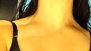 POV Debora Mendes Sloppy Oral Black Panties Creampie