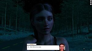 lets play midnight ride storyteller dlc ending 3 the farm with shaved big tits riding