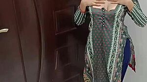 desi pakistani stepmom masturbates anal with toothbrush in taboo indian heat