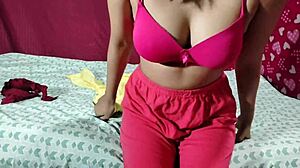 stepbrother rams big boobs horny stepsis shaved pussy hard creampie cowgirl ride