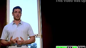 Wife Catches Husband Balls Deep in Stepsis During Ffm Fuck