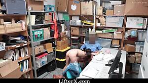 TEEN SHOPLIFTER STRIPS FOR COP DEAL TO AVOID JAIL!