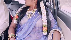 dirty indian aunty's car sex moans drive me wild