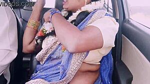 dirty indian aunty's car sex moans drive me wild