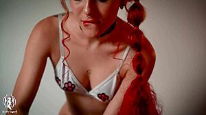 Petite Colombian handjob escalates to her tight pussy craving cock