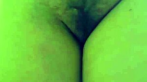 desi schoolgirl bends over wet pussy for orgasm tease