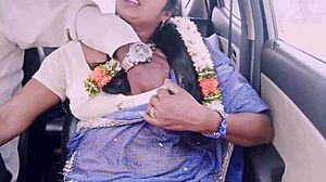 dirty indian aunty's car sex moans drive me wild