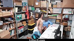 TEEN SHOPLIFTER STRIPS FOR COP DEAL TO AVOID JAIL!