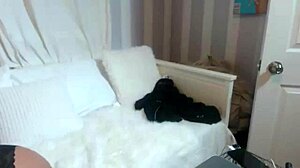 maxine x oils up her wet asian pussy and teases clit to squirting orgasm