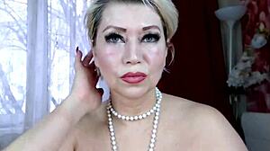 what secrets hide behind the beautiful mature camslut's smile