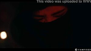 Cosplay vampires rip clothes for bdsm lezdom pussy eating domination