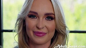 Robby Apples Rides Lilly Bell's Pierced Nipples Wild