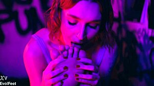 will bia roman's feet make sam quinn beg for more worship?