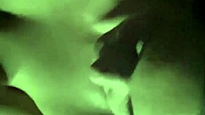Thick cumshot blasts land heavy on her heaving tits