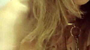 Esclave F's Auto-Session with Belt and WC Lick Thrills