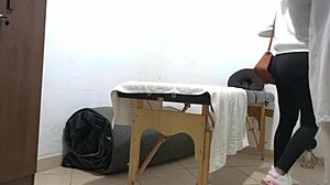 Proctologist fingers patient's gaping asshole in humiliating rectal exam