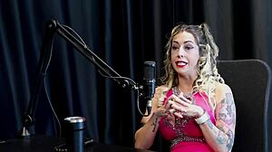 depressed ex-prostitute julia fontanelli bares see-through red lingerie for interracial domination interview