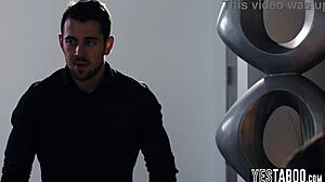 Big Dick Toy For Arab Milf Boss! She Licks Ass While Hr Joins Ffm Fuck Fest